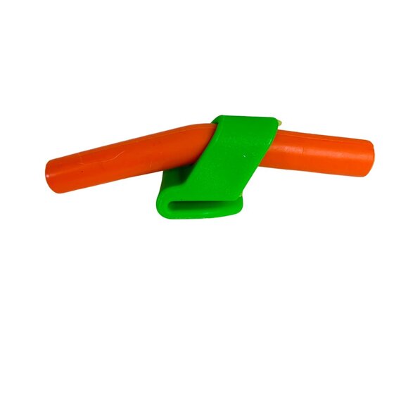 Healthy Eating Toddler Carrot Plate Shaped Silicone Feeding Set Utensils Straw - Picture 11 of 14